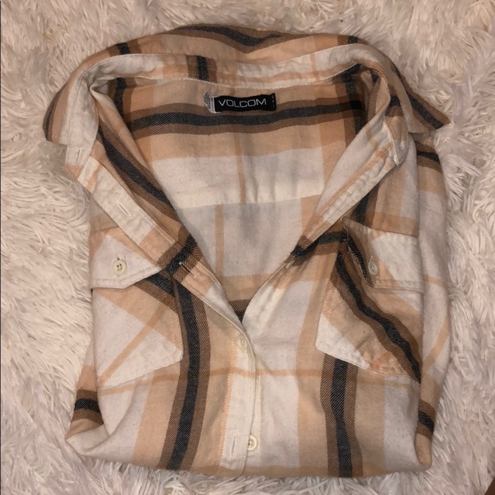 Volcom Flannel In Rare Color Combo!! - image 2